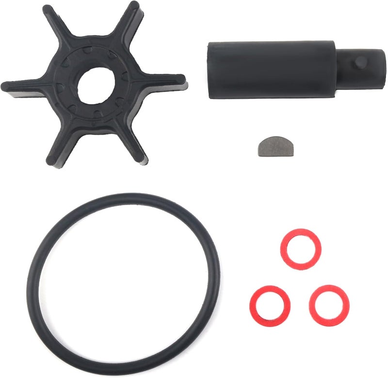 QUICKMARINE 63V-44352 Marine Water Pump Impeller Service Kit fits Yamaha 4 Stroke 8 9.9 HP Boat Outboard Motor Replacement 63V-44352-00 63V-44352-01 Sierra 18-3040 - Image 5